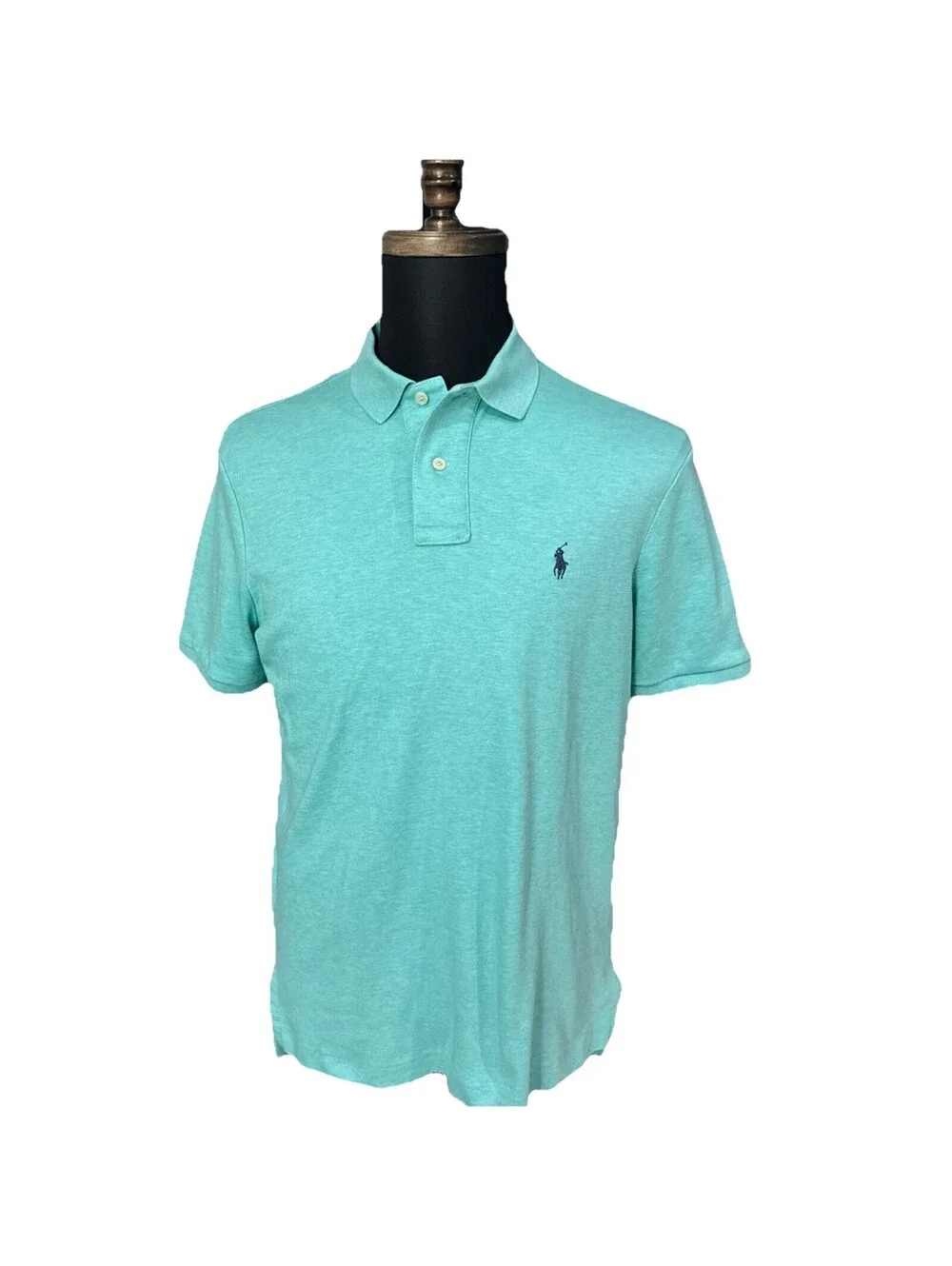 POLO Ralph Lauren Men’s Soft Cotton Performance Polo In Celadon Green-Size Small